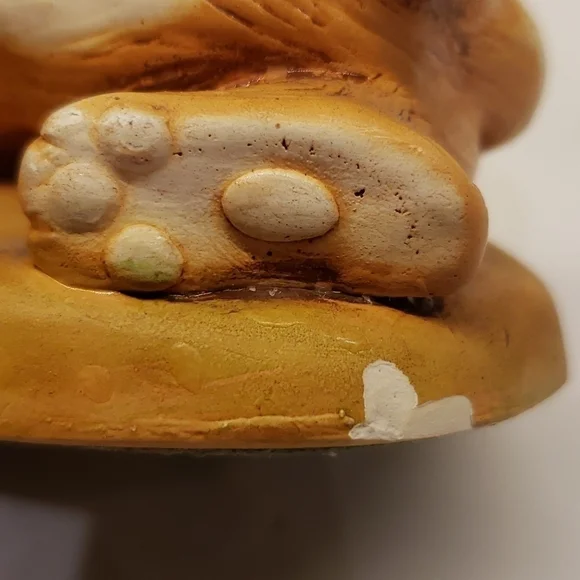 Vintage Moorcraft Striker Rabbit Figurine Hand Painted England - Picture 8 of 9